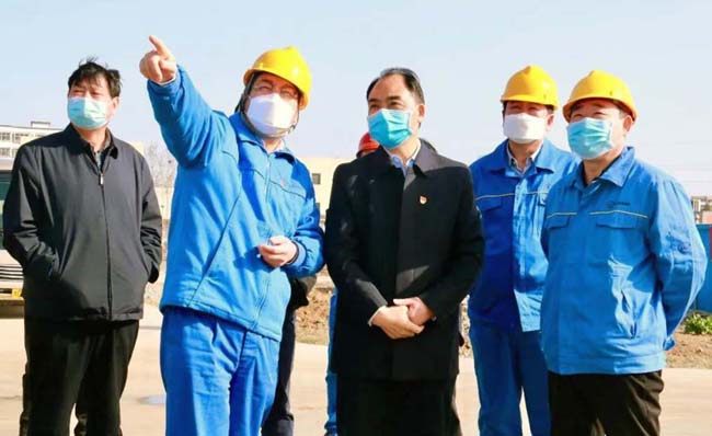 縣委書記宗國明調(diào)研萬基2×66萬千瓦熱電聯(lián)產(chǎn)機(jī)組項目推進(jìn)情況
